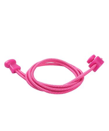 Bupimufi laces without tying elastic rubber shoe straps elastic quick lock elastic shoelaces children shoes accessories pink & white