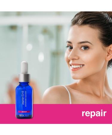Eraclea Vitamin C 15% Advanced Booster Serum | Anti-Aging & Skin Brightening with Hyaluronic Acid | Smooth & Radiant Skin | International Shipping Available - Buy Online on GoSupps.com