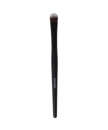 DESSINES MakeUp brush with natural wooden handle vegan brush- eye shadow shader TU783 (black/onyx)
