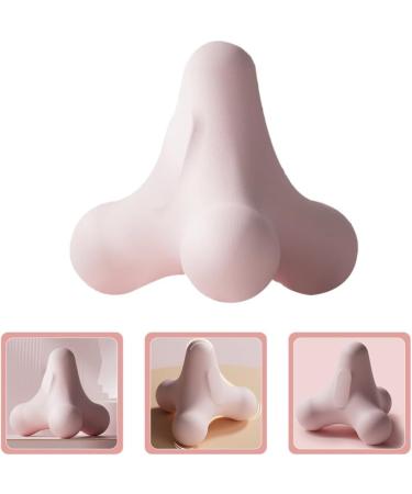 Iplusmile Mini Massage Fitness Ball - Muscle Roller & Mobility Tool for Deep Tissue Massage - TPE Lacrosse Ball in Pink - Buy Online on GoSupps.com