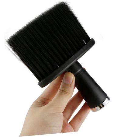 HAPINARY Hair Brush Barber Neck Brush Face Duster Brush Barber for Hair Salon Cleaning Brush Mustache Grooming Neck Duster Brush Barber Neck Cleaning Brush Hair Duster Brush Facial Cleaning 14x10cm Black - Buy Online on GoSupps.com