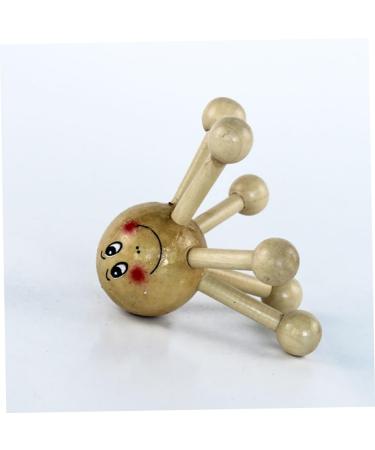 FOMIYES 5pcs Head Accessories Head Wooden Massage Tool Thai Massage Tool Trigger Point Massager Tools Portable Massager Practical Massager Head Massager Bamboo Scroll Wheel - Buy Online on GoSupps.com