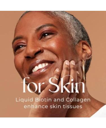 MOONRIN Biotin & Collagen Liquid Drops - 15000mcg Hair Skin Nails Vitamins - Fast Growth & Absorption - 2 Fl Oz - Buy Online on GoSupps.com