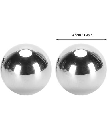 Stainless Steel Baoding Balls 3.5 cm - Hand Strengthening & Stress Relief | Improve Joint Health & Flexibility - Buy Online on GoSupps.com
