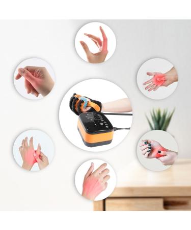 Buy Matybobe Rehabilitation Robot Gloves - Hand Dysfunction Training Device with USB Chargeable LED Display for Stroke Recovery 8 Intensity Levels 3 Modes - Left/Right Hand Options - Buy Online on GoSupps.com