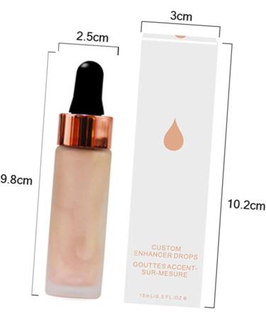 FRCOLOR 2pcs Re Illuminating Highlighter Women Fashion Three-dimensional Highlight Enhancer Drops Enhanceer - Buy Online on GoSupps.com