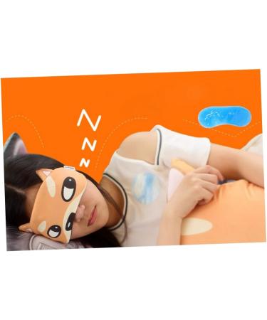 FOMIYES 2pcs Cartoon Eye Patch Cooling Sleep Mask - Dual Purpose Eye Relief for Travel & Relaxation - Buy Online on GoSupps.com