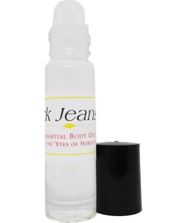 Virsachi: Black Jeans - Type For Men Scented Body Oil Fragrance Roll-On - Light Gold - 1/3 oz. - ID#116063 0.33 Fl Oz (Pack of 1)
