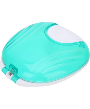Retainer Case Portable Orthodon tic Press-to-Open Retainer Case Adult Waterproof Denture Box Storage Container for Denture Braces Mouth Guard (Blue) - Buy Online on GoSupps.com