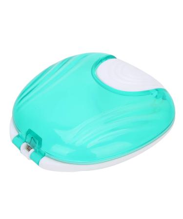 Portable Large Orthodontic Retainer Case - Secure Snap Lock, Blue - Buy Online on GoSupps.com