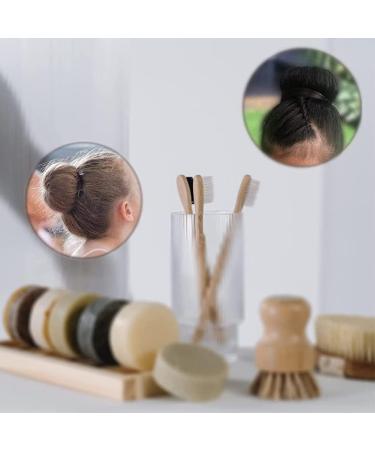 Mini Hair Bun Maker for Kids - 6 PCS Chignon Donut Sock Bun Form for Girls - Small Size 2.4 Inch Dark Brown - Ideal for Short and Thin Hair - Buy Online on GoSupps.com