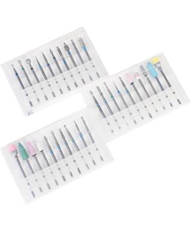 minkissy Nail Drill Bits for Acrylic Nails Ceramic Nail Drill Bit Diamond Cuticle Nail Bits Diamond Nail Drill Bit Manicure Drill Bits Nail Drill Kit Nail Grinding Head Alloy Suite medium Picture 1 - Buy Online on GoSupps.com