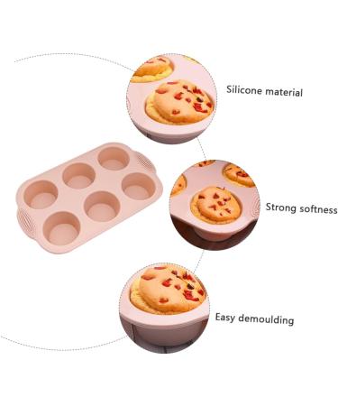 Alipis 2 Pcs Cake Mold Silicone Molds Pastel Paper Cups Baking Tray Crayon Molds DIY Baking Mold Epoxy 30x20.5cmx2pcs Pinkx2pcs - Buy Online on GoSupps.com