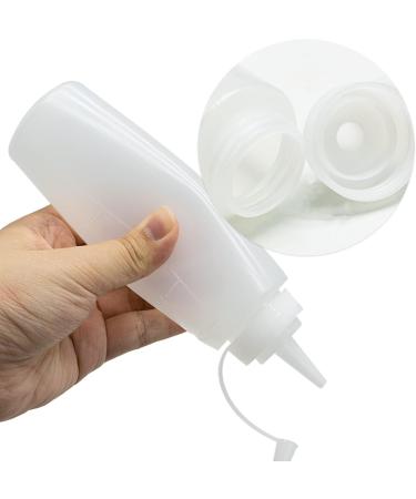 2 Pcs Condiment Bottle Sauce Bottle 8 oz Squeeze Bottles Plastic Squeeze Bottle for Painting Baking Ketchup Olive Oil 250ML - Buy Online on GoSupps.com