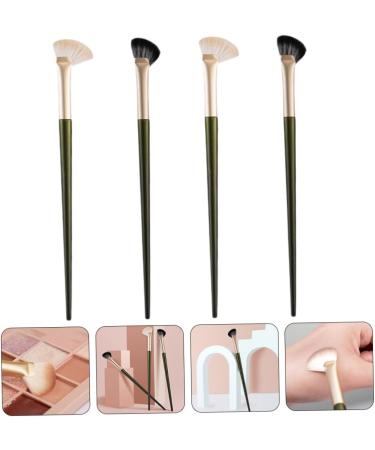 Healeved 4pcs Nose Shadow Brush Angled Eye Shadow Brush Makeup Accessory Flat Concealer Brush Nose Contour Brush Angled Makeup Brush Makeup Tool Nose Makeup Brush Angled Cosmetic Brush - Buy Online on GoSupps.com