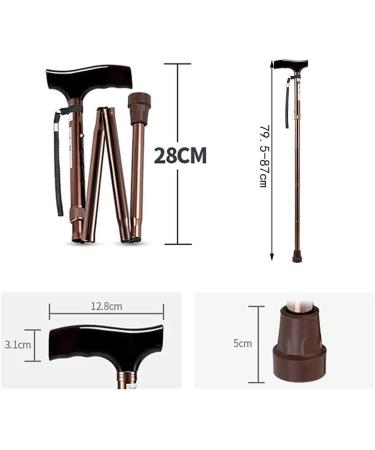 Adjustable Cane Crutches for Disabled Elderly Height Adjustable Retractable Portable Folding Crutches Parents Gift - Buy Online on GoSupps.com