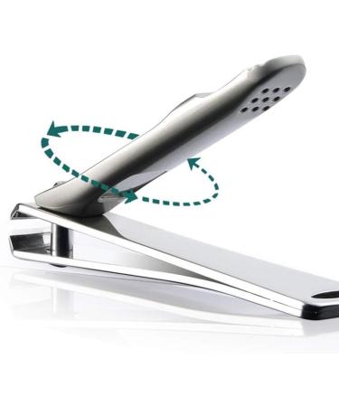 UNbit Nail Clipper Adult Nail Clippers/Stainless Steel Black Nail Clippers 81mm Stainless Steel High-end Nail Tool Scissors Finger Knife - Buy Online on GoSupps.com