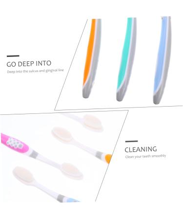 Ultechnovo 8 Pack Ultrafine Soft & Hard Travel Toothbrushes - Super Soft Bristles for Infants & Adults | Ideal for International Shipping - Buy Online on GoSupps.com