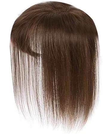 Human Hair Toppers Clip In Crown Toppers Hair For Women Straight Toupee Part Wiglets Hairpieces for Mild Hair Loss Volume Cover Gray Hair (Light Brown 25 cm) hair topper for women human hair - Buy Online on GoSupps.com