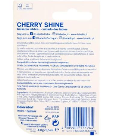  Ferramenta Gusti Mix Lip Balm 4.8g - Set of 2 Labello Strawberry Shine & Cherry Shine - Enriched with Natural Oils Lip Care & Long Lasting Hydration for 24 Hours - Buy Online on GoSupps.com