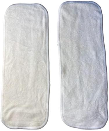 Eco Baby And Me BTP 4-Layer Bamboo Inserts (2-Pack) - Premium Quality Inserts for Cloth Diapers - Buy Online on GoSupps.com