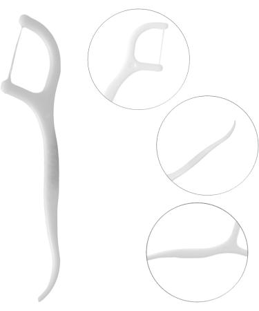 DUXMUZZ Floss Sticks Dental 100 PCS - Disposable Toothpicks for Fresh & Clean Teeth - Floss Picks for Oral Hygiene - Buy Online on GoSupps.com