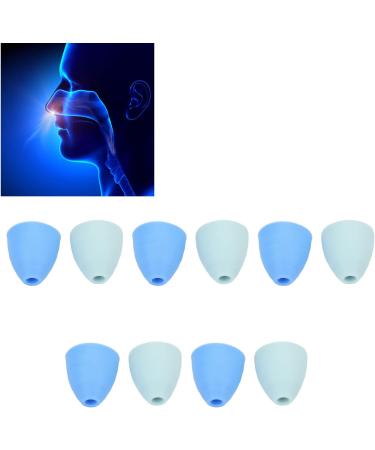 10pcs Nasal Irrigator Replacement Tips - Portable Nose Rinse Head for Normalizing Nose Hair - 10 Sets - Buy Online on GoSupps.com