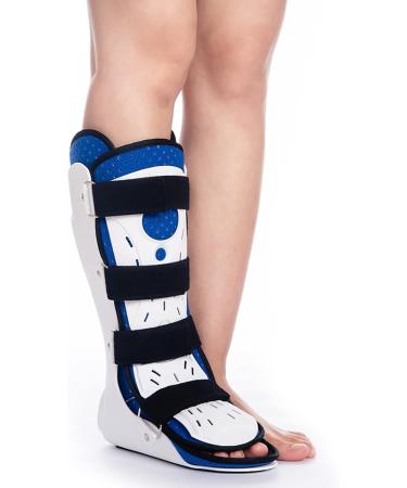 Adult Foot Drop Orthotics Adjustable Breathable Plantar Fasciitis Brace Support Splint Ankle Walking Shoes For Men And Women Pain Relief (Color : Right Size : Small) Small Right