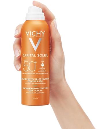Vichy Capital Soleil Invisible Hydrating Dry Touch High Sun Protection Mist SPF50 200ml - Buy Online on GoSupps.com