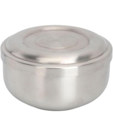 Saluaqui Facial Mask Mixing Bowl with Lid 304 Stainless Steel Mixing Bowl for Facial Mask Mud Mask and Other Skincare Products - Buy Online on GoSupps.com