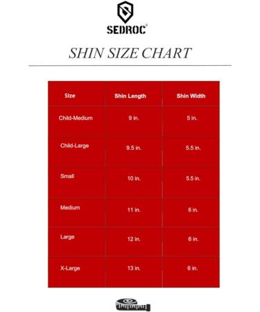 Sedroc Shin Guards - Protective Leg Sleeves for Karate MMA Sparring - Youth and Adults (Small) - Buy Online on GoSupps.com