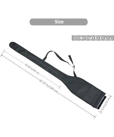 ThreeWOT Thickened Fencing Sword Bag | Shoulder Sling for Foil, Sabre, Epee | Blue/Black - Buy Online on GoSupps.com