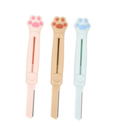 Healeved Bart 6-Piece Women's Face Cutter Set - Bikinicon Trimmer for Eyebrows & Facial Hair - Random Colors - Precision Paper Cutter 7.7x2cm - Buy Online on GoSupps.com