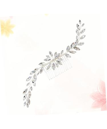 Angoily Hair Barrettes Rhinestone Bobby Pins Hair Pin Bridal Wedding Headpiece Rhinestone Hair Clip Crystal Hair Comb Bride Insert Comb Women Comb Jewelry Hair Accessories Hairpin Headgear - Buy Online on GoSupps.com