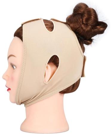 Breathable V-Line Neck Up Face Bandage - Anti-Wrinkle & Double Chin Reduction - Size XL - International Shipping Available - Buy Online on GoSupps.com