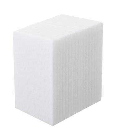 20 Pieces White Scrubbing Pad Non Woven Pads Scouring Pad Non Scratch Multipurpose Scouring Sponge Abrasive Hand Pad Multi Surface Scrubber Pads for Cleaning Polishing (4 x 6 Inch)