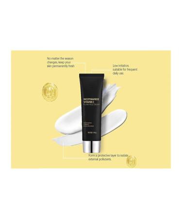 Nicotinamide Vitamin C Face Cream - Hydrating Niacinamide Skin Cream for Smooth Glowing Skin | 5 in 1 Moisturizing Formula - Buy Internationally - Buy Online on GoSupps.com