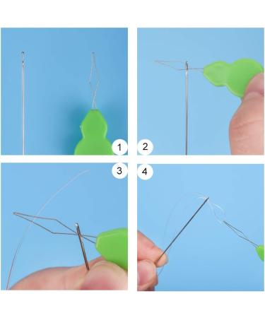 6 PCS Beading Needles Set with 6 Sizes and Threaders - Hand Sewing Needles for Bracelets and Jewelry Making - Buy Online on GoSupps.com