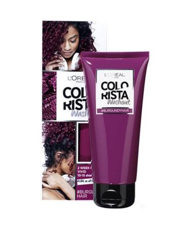Colorista Washout 2 Weeks Temporary Hair Color Burgundy