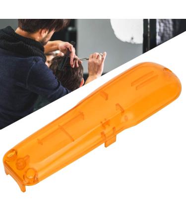 Electric Hair Clipper Cover Stable Hair Clipper Replacement Cover Eco-Friendly Haircut Cut Hair for Barber Shop Hair Clipper (Transparent Orange)