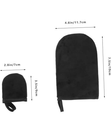 FOMIYES 3 Sets Tanning Gloves Body Lotion Applicator Self Tan Face Applicator Back Tanning Mitt Face Tan Mitt Gloves Uv Gloves for Nails Flocking - Buy Online on GoSupps.com