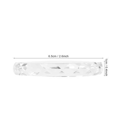 Glass Palette Cosmetic Mixing Plate - Reusable Round Glass Sheet for Nail Salon Design - Buy Online on GoSupps.com