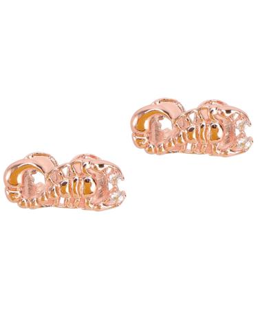 Didiseaon Mouth Guard 2 Pcs Scorpion Single Braces Jewelry for Rapper Vampire Fangs Caps Trendy