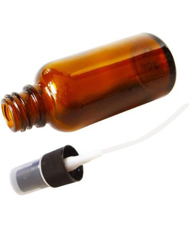 Greatforu 6 x 30ml Glass Amber Spray Bottles - Refillable Essential Oil & Perfume Containers with 3ml Droppers Mini Funnel & Labels - 12 Pack - Buy Online on GoSupps.com
