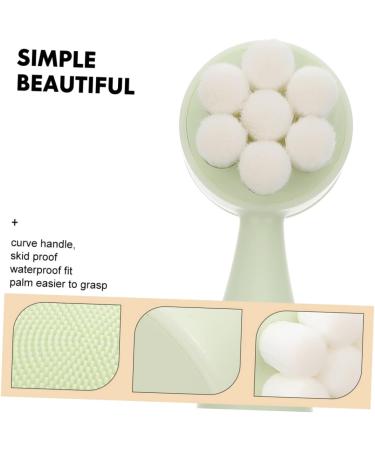MAGICLULU Face Brush Portable Exfoliating Brush Face Accessory Household Facial Brush Face Supply Facial Supply Household Exfoliating Brush Household Face Cleaner Home Accessory - Buy Online on GoSupps.com