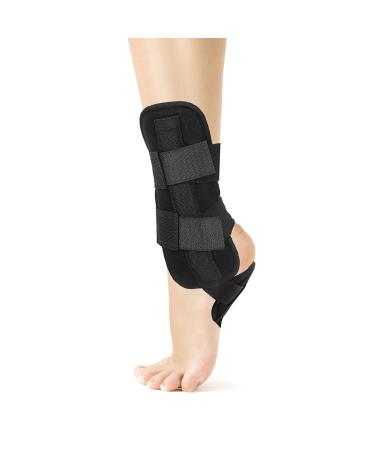 Breathable Ankle Brace & Support | Foot Drop Orthosis for Sprain & Arthritis Recovery (M - Buy Online on GoSupps.com
