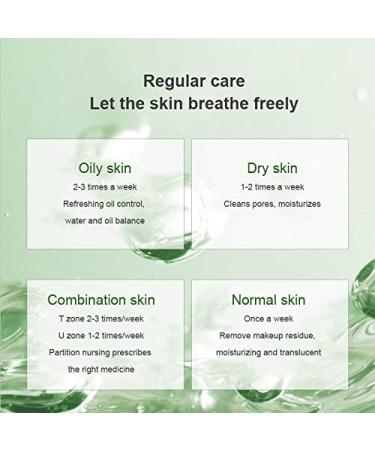 Morelucky Green Tea Stick for Face - 2 Pack | Moisturizing, Oil Control, Deep Pore Cleansing | Natural Purifying Clay Mask for Men & Women - Buy Online on GoSupps.com