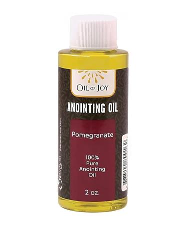 Oil of Joy Pomegranate Anointing Oil - Used During Prayer and Christian Worship - 2 Oz