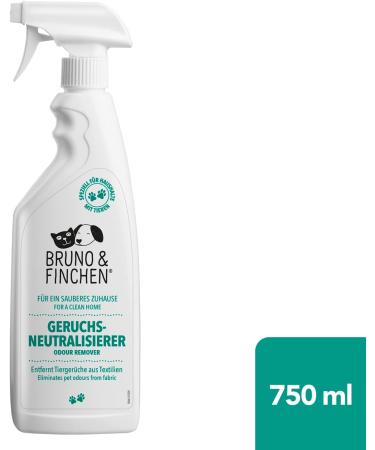 Bruno & Finchen Odour Neutraliser | 750 ml | Effective Dog & Cat Urine Vomit & Feces Odour Eliminator | International Shipping Available - Buy Online on GoSupps.com