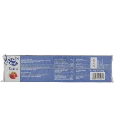 Hero Poker Strawberry Jam - Lot of 30 packets of 100 g (4 bottles of 25 g) - Additional confectionery - Superior quality fruits - Without preservatives and without colourants - Buy Online on GoSupps.com